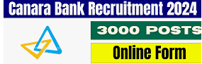 Canara Bank Recruitment 2024